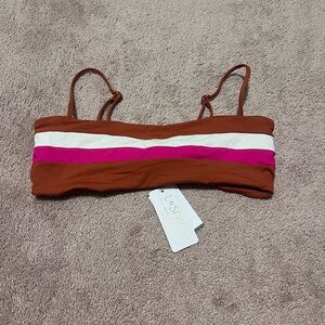 L*Space Multicolor Bikini Top